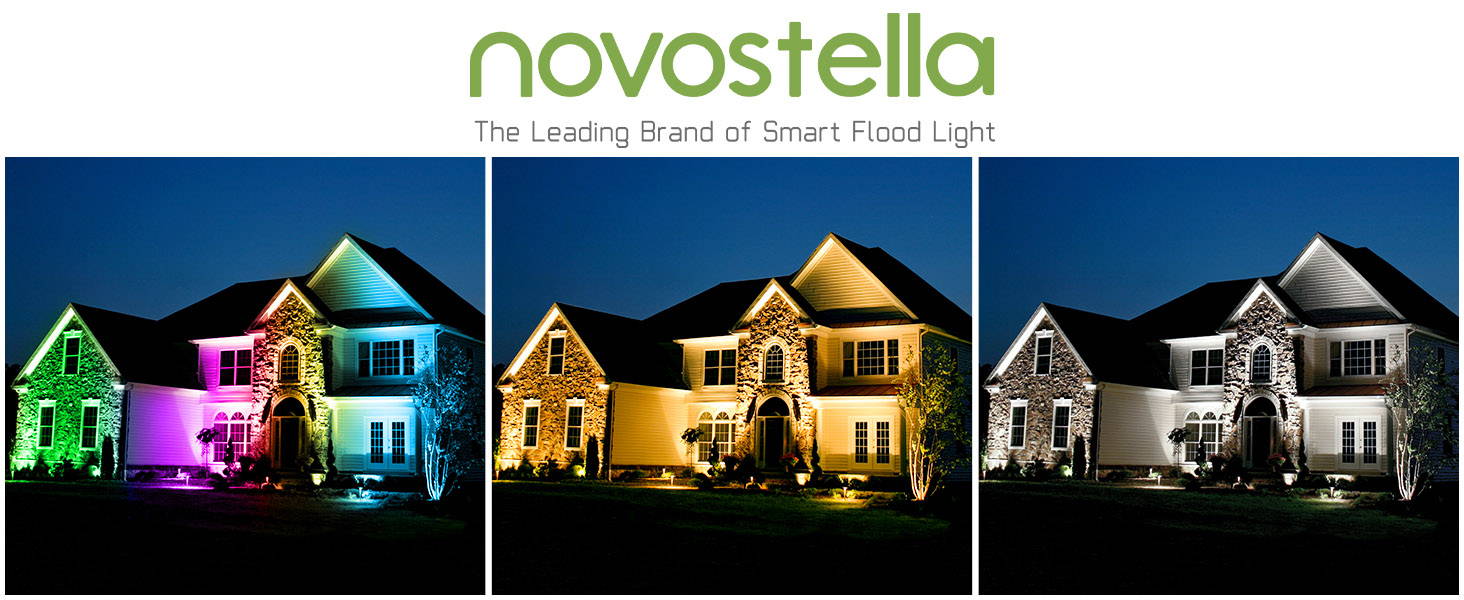 Novostella rgb floodlight on sale